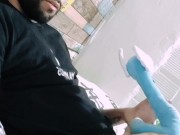 Fucking my soft dragonair pokemon plushie until I cum