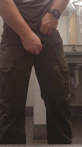 Jaw-dropping moment from "Caught getting dried off and dressed."