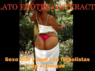 Audio ASMR - Sexo blowjob y anal en el parque con futbolistas - Parte II