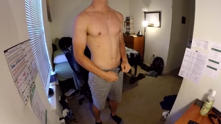 Teens Big Cok Squirts on Desk