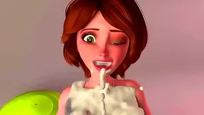 Milf Teaches Seductive Yoga Moves Leading to Hot 3D Hentai Pleasure