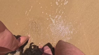 Girl is helping a guy to pee in public but he doesn't like it compilation