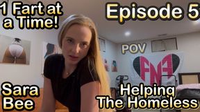 Sara's Always Helping Those in Need! - Turned into Sara's Seat! - Gassy Sara Bee - POV - 39mins