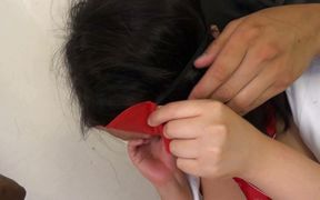 Mayu Kawai invites you to a steamy group sex party