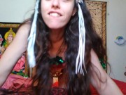 Feliz Navidad xxxmas Christmas Accidental Pee Anime Cosplay Ears PinkMoonLust Tries to Fart & Pisses