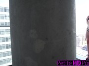 PetiteHDPorn - Hard Fuck In Daddy's Penthouse
