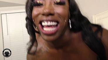 Ebony mystique goddess gets fucked by Alphonsolayz