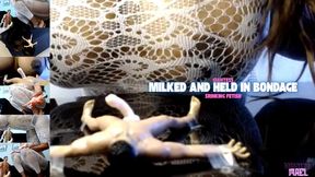 Milked and Held in Bondage - Microphillia Fetish, Blowjob, Handjob, Cum Play