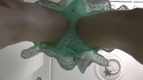 Look at my new green panties WMV FULL HD 1080p