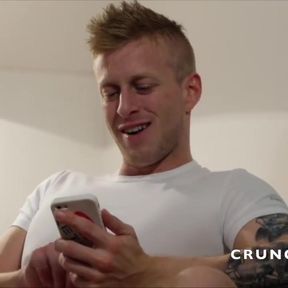 So sexy straight boy curious form Budapest fucking bareback 5