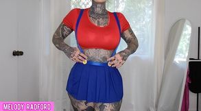 Cosplay and Gym Tights Unboxing and Try on Haul Melody Radford Nudes