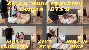 Ziva Mona Punching Roman BTS B 720p