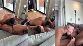 brotheragem com o visinho parrudo