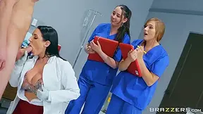 Busty Doctor Gives Medical Students 18+ A Sex Lesson - Angela White
