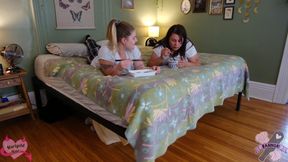 Girls Fart in Pyjama Pants Roleplay