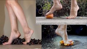 49 Minute Foot Crushing Compilation | Orange Crushing, Grape Crushing - 1080p