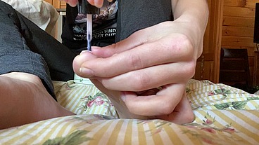 Painting My Toenails