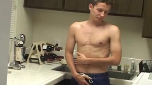 Next Door Male: Sandy Swimmer Chris Bares His Best Side