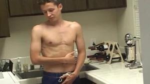 Next Door Male: Sandy Swimmer Chris Bares His Best Side