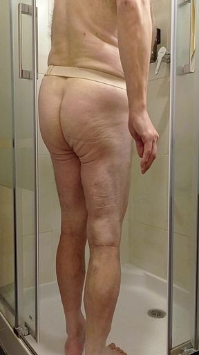 Small shower on vacation