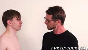 Good looking stepson ass fucked by dad hard and fast