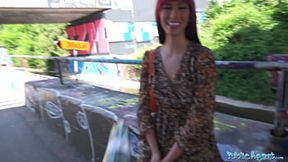 Pretty Face Public Blowjob and Wet Pussy&#x1F32E;&#xFE0F; Show