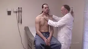 Long Haired Gym Teacher Gets His Yearly Physical