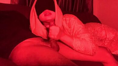 Hijabi slut gets throat fucked by her tongkrongan friends