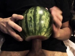 Fucking a Watermelon