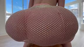 Redhead Back door Fucked by Big Black Cock