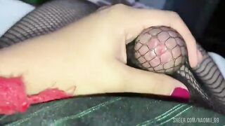 Naomii Femboy gets her tight pussy licked and pounded in hot POV action