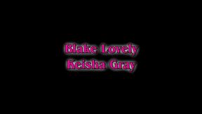 blake lovely gets fingered and ass eaten by kiesha grey