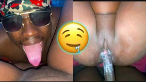 licking her pussy like the the cheating dog i am (full video)