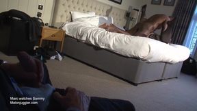 Marc watches BBW Sammy fuck a BBC