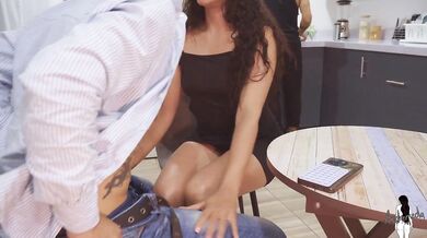 I fuck my coworker while my boyfriend is at home