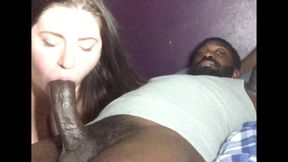 Succulent Samantha Give a Wild BBC Thug Head in Her Room
