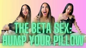 THE BETA SEX: HUMP YOUR PILLOW - BETASAFE Pillow Humping Humping Fetish