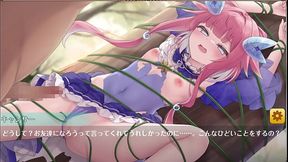 Naughty anime girl gets fucked by tentacled monster