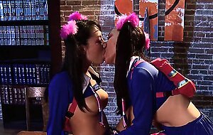 Smart asses scene 3, Asa Akira, Miko Sinz