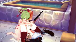Genshin Impact Hentai - Kazuha x Kuki Shinobu Handjob - Japanese Asian Manga Anime Game Porn