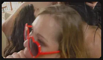 Hot Poolside Action with Jennifer Jacobs and Vienna Black