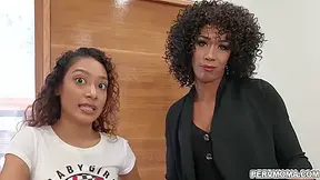 Baby Doll, Misty Stone And Sarah Lace In Caught Masturbating And Joins He