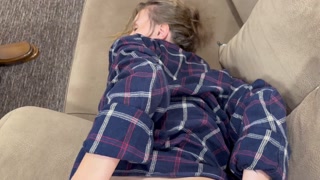 Fucking my friend's wife in the ass while he's in the shower (with subs)