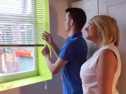 British Housewife Seduced Young Handyman Into Fucking Her