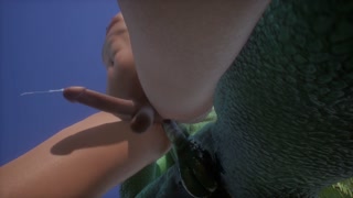Wild Life Twink Guy gets fucked by a Dragon