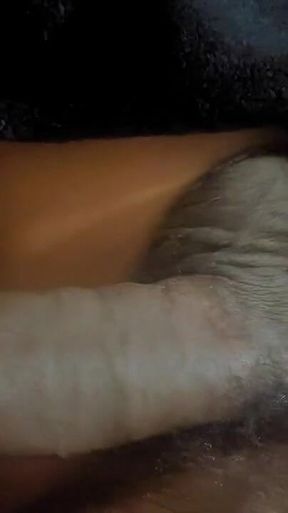 Waking up From a Morning Boner Baby Oil My Fat Black Dick