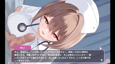 Hentai Game – Naughty Nurse Gets Her Tits Out for a Paizuri - Sakusei Shinsatsu