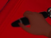 Twink Anime Boi has fun with the Vibrator and Fuck Machine