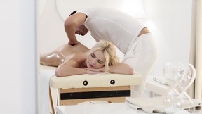 Lika Star gets eaten out and pleasantly fucked by horny masseur