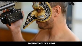 Mormon twink seduced by church & filmed by masked stranger